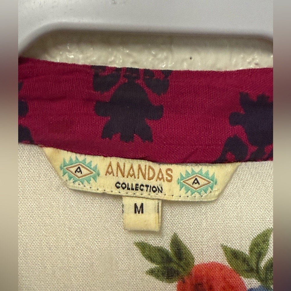 Anandas Collection Multicolor Patchwork Boho Dress - image 4